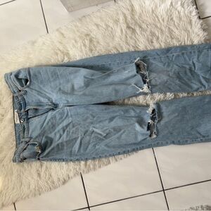 abercrombie jeans worn once $100 dollar previously